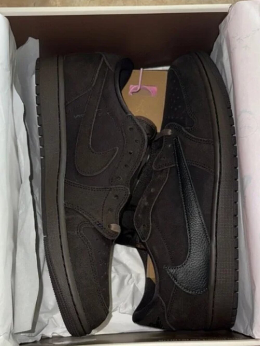 Travis Scott x Air Jordan 1 Retro OG SP Low Velvet Brown